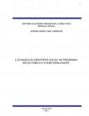 A ATUAÇÃO DO ASSISTENTE SOCIAL NO PROGRAMA BOLSA FAMÍLIA E CONDICIONALIDADES