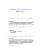 Manual técnico: Licitações, Acordos e Atos Administrativos