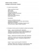 A Estratégia de Relacionamento Relatório A Estratégia de Relacionamento Relatório