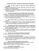 REVISÃO PARA PROVA – TECNICAS DE NEGOCIACAO/ PROF BONFIM