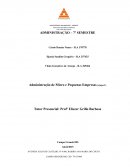 Administração de Micro e Pequenas Empresas