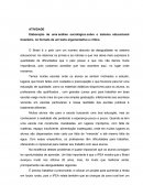Elaboração de uma análise sociológica sobre o sistema educacional brasileiro, no formato de um texto argumentativo e crítico.