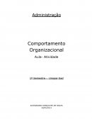 Comportamento organizacional