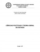 CIÊNCIAS POLÍTICAS E TEORIA GERAL DO ESTADO