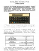 CALCULADORA FINANCEIRA HP12C RESUMO BÁSICO