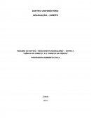 Resenha Critica Neoconstitucionalismo