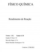 APFQ I Calculo de Rendimento