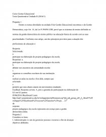 COMUNICAÇÃO E EXPRESSÃO - QUESTIONÁRIO UNIDADE II - Comunicação e