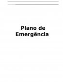 Modelo de Plano de Emergencia