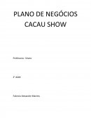 O PLANO DE NEGÓCIOS CACAU SHOW