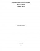 Trabalho discente efetivo apresentado à disciplina de Direito Econômico
