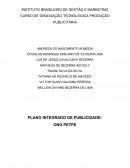 PLANO INTEGRADO DE PUBLICIDADE: ONG PETPE