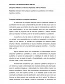 Resenha: Distinções entre pesquisa qualitativa e quantitativa; entre método dedutivo e indutivo