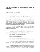 A LEI 12.015/09 E OS REFLEXOS NO CRIME DE ESTUPRO