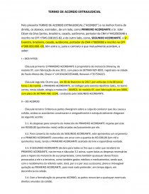 Modelo Termo De Quita O De Contrato V Rios Modelos