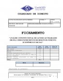 ANÁLISE CONSTITUCIONAL DO ACESSO AO TRABALHO DIGNO, COMO INSTRUMENTO DO DESENVOLVIMENTO ECONÔMICO E SOCIAL