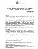 OS CUSTOS COM AS CAMPANHAS ELEITORAIS À LUZ DA REFORMA ELEITORAL DE 2015 (LEI N° 13.165/2015)