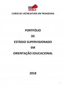 Relatório Orientação Educacional