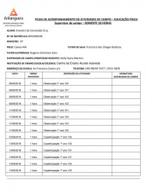 FICHA DE ACOMPANHAMENTO DE ATIVIDADES DE CAMPO – EDUCAÇÃO FÍSICA] -  Trabalho acadêmico - Jadson S. Costa