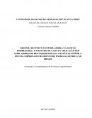 RESENHA DO TEXTO CONTROLADORIA NA GESTÃO EMPRESARIAL