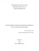 ESTUDOS E PROJETOS DE SETORIZAÇÃO EM SISTEMA DE DISTRIBUIÇÃO DE ÁGUA, VISANDO A REDUÇÃO DE PERDAS