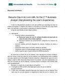 Resumo Cap 6 do Livro UML for the IT Business Analyst (Storyboarding the User’s Experience)