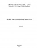 PROJETO INTEGRADO MULTIDISCIPLINAR III (PIM III)