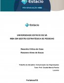 TRABALHO DA DISCIPLINA: COMUNICAÇÃO NAS ORGANIZAÇÕES