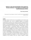 Estudo in silico das Propriedades Físico-Químicas^J Farmacocinéticas e Toxicológicas de Inibidores da Acetilcolinesterase (AChE)^