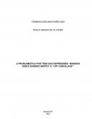 A PROBLEMÁTICA POR TRÁS DAS EXPRESSÕES “BANDIDO BOM É BANDIDO MORTO” E “CPF CANCELADO”.