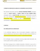 O CONTRATO DE PRESTAÇÃO DE SERVIÇOS E HONORÁRIOS ADVOCATÍCIOS