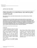 Artigo de Revisão Prevenção e Controle de Infecções Hospitalares