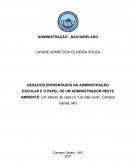 Os Desafios Enfrentados Na Administração Escolar E O Papel De Um Administrador Neste Ambiente