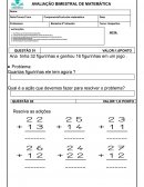 Prova 3º Ano de Matemática 2º bimestre