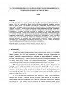 Prescrição Em Casos De Violências Domésticas E Familiares