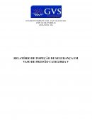 Relatório De Inspeção De Segurança Em Vaso Relatório De Inspeção De Segurança Em Vaso