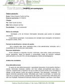 Relatório Psicopedagógico Relatório Psicopedagógico