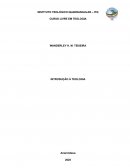 Trabalho Apresentado ao Instituto Teológico Quadrangular Trabalho Apresentado ao Instituto Teológico Quadrangular