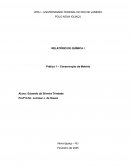 A Conservação da Matéria A Conservação da Matéria