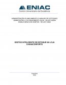 Portifólio Planejamento e Análise de Estoque Portifólio Planejamento e Análise de Estoque