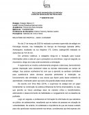 Modelo de Relatório Parcial Modelo de Relatório Parcial