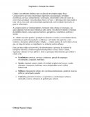 O Surgimento e Formação das Cidades O Surgimento e Formação das Cidades