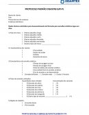 Protocolo Padrão Disastab Protocolo Padrão Disastab