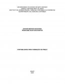 A Contabilidade Formação de Preço A Contabilidade Formação de Preço