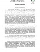 O Processamento de Frutas O Processamento de Frutas