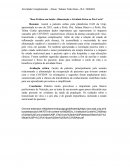 A Alimentação e Atividade Física no Pós-Covid A Alimentação e Atividade Física no Pós-Covid