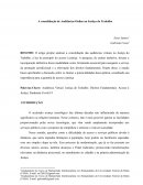 A consolidação de Audiências Online na Justiça do Trabalho A consolidação de Audiências Online na Justiça do Trabalho