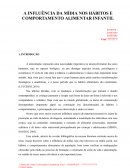 A Influência Da Mídia Nos Hábitos E Comportamento A Influência Da Mídia Nos Hábitos E Comportamento