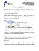 Protocolo de Graduação Protocolo de Graduação