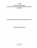 Manejo Não Farmacológico da Dor no Trabalho de Parto Manejo Não Farmacológico da Dor no Trabalho de Parto